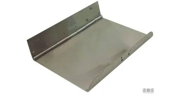 Stainless Plates Bennett 400 x 230 mm