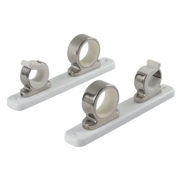 TACO 2-Rod Hanger w/Poly Rack – Polished Stainless Steel – F16-2751-1