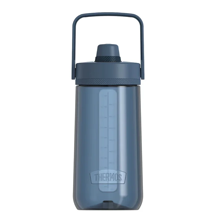 Thermos Guardian Collection – 40oz Hard Plastic Hydration Bottle w/Spout – Slate Blue