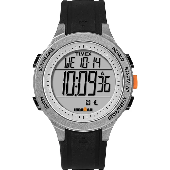 Timex IRONMAN® Essential 30-Lap Unisex Watch – Black/Grey/Orange