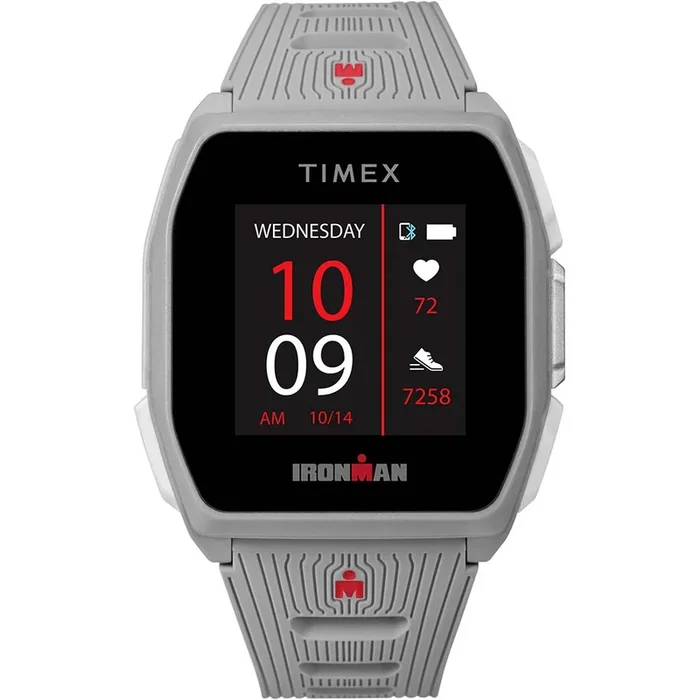 Timex IRONMAN® R300 GPS Smartwatch – Light Grey/Silver Tone