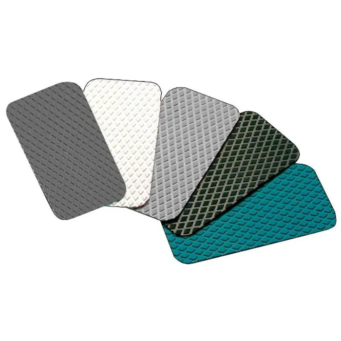 Treadmaster Self-Adhesive Anti-Slip Two-Piece Plates 275×135 mm White for Nautical Decks and Cockpits