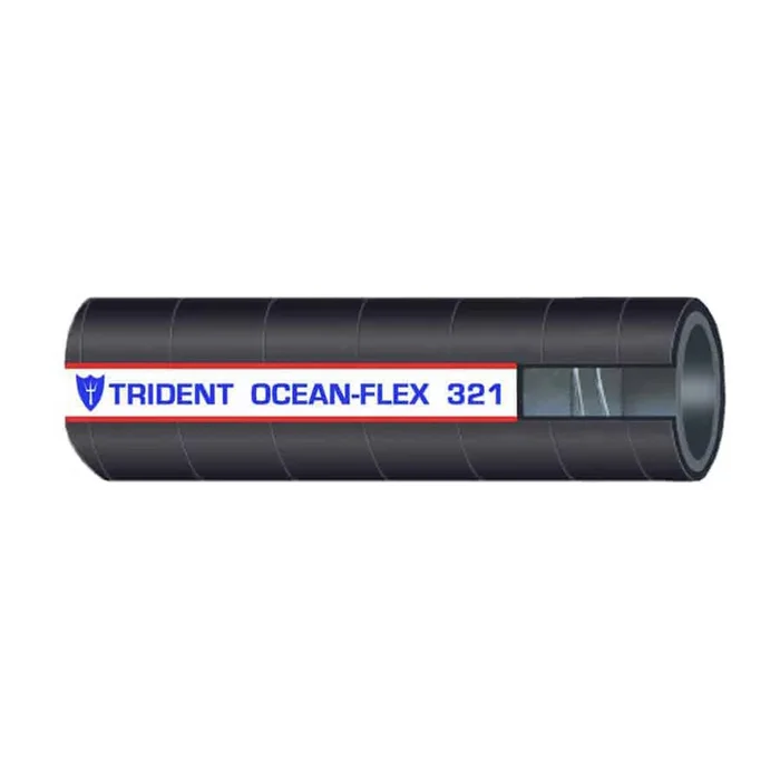 Trident Marine 2-1/2″ x 50′ Ocean-Flex Multipurpose Hose