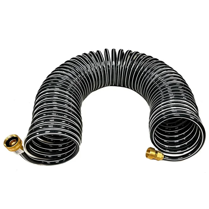 Trident Marine Coiled Wash Down Hose w/Brass Fittings – 50 [167-50]