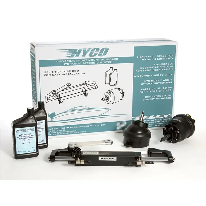 Uflex HYCO 1.1T Front Mount OB Tilt Steering up to 150HP – HYCO 1.1T