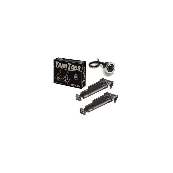 Uflex MTC 12-CH-LP Electromechanical Trim Tabs Set AC 12VDC Actuators + 1 Low Prfile Joystick UF43044P