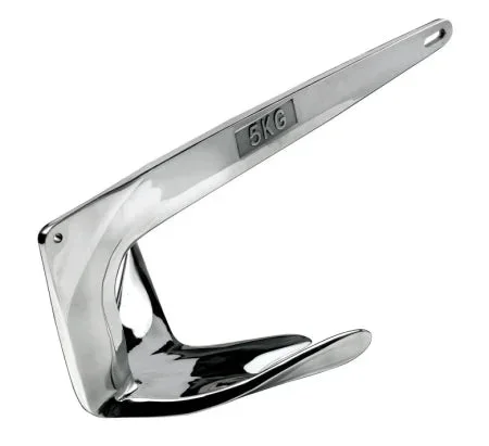 VETUS 10 kg / 22lb Maxclaw anchor Stainless steel AISI316 P105062