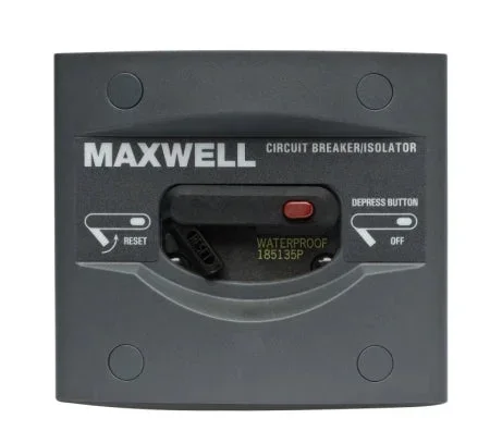 VETUS 135 Amp 12V/24 V Circuit Breaker/Isolator Panel P100791