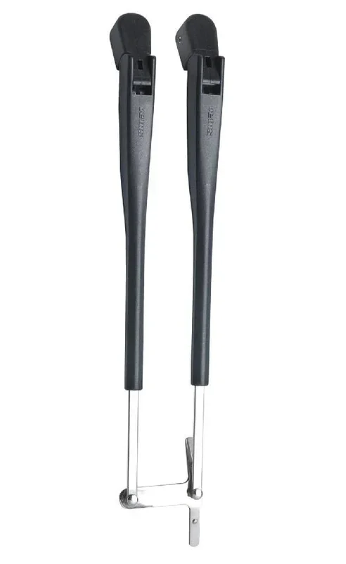 VETUS Black parallel arm set, L= 386 – 471 mm, complete, with DIN taper (for VETUS type DIN wiper motors) DINPDX