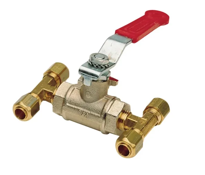 VETUS By-pass valve for Ø 10 mm tubing (incl. tube connectors Ø 10 mm) BYPASS10