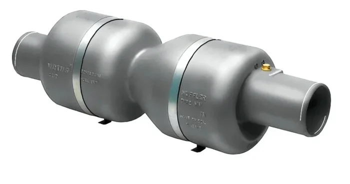 VETUS Exhaust muffler type MV100, for Ø 100 mm hose MV100