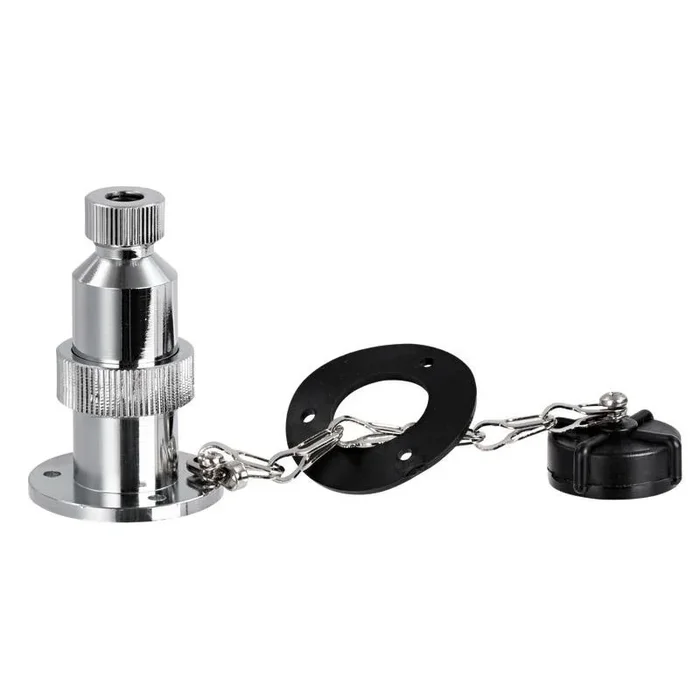 Watertight 3-Pole Plug – High-Quality Chromed Brass by Osculati
