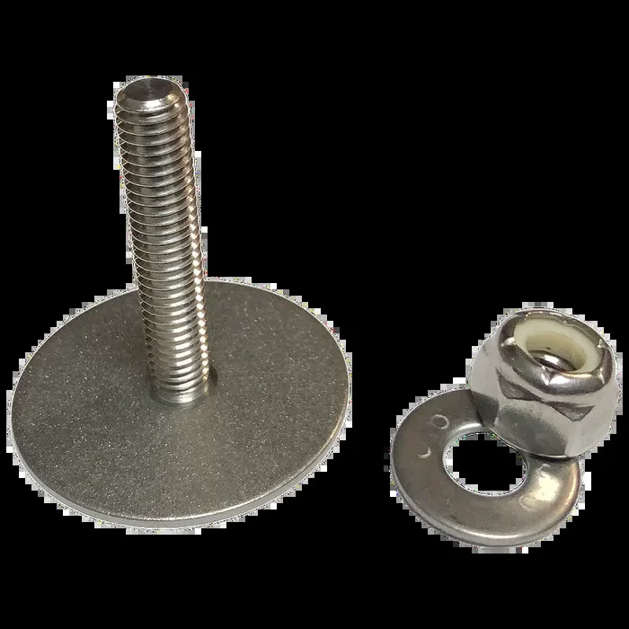 Weld Mount HS200-32SS – 2.0″ Tall Stainless Stud with 3/8″-16 Thread