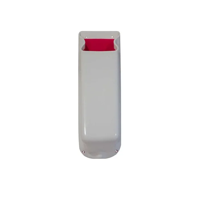 White soft plastic winch handle holder 85xh295x50mm Medium N120682605698