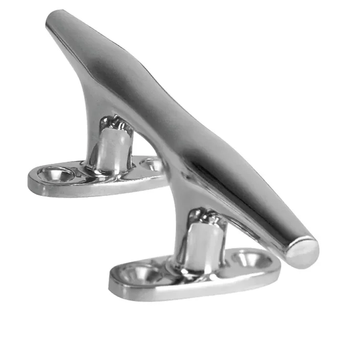 Whitecap Heavy Duty Hollow Base Stainless Steel Cleat – 12in